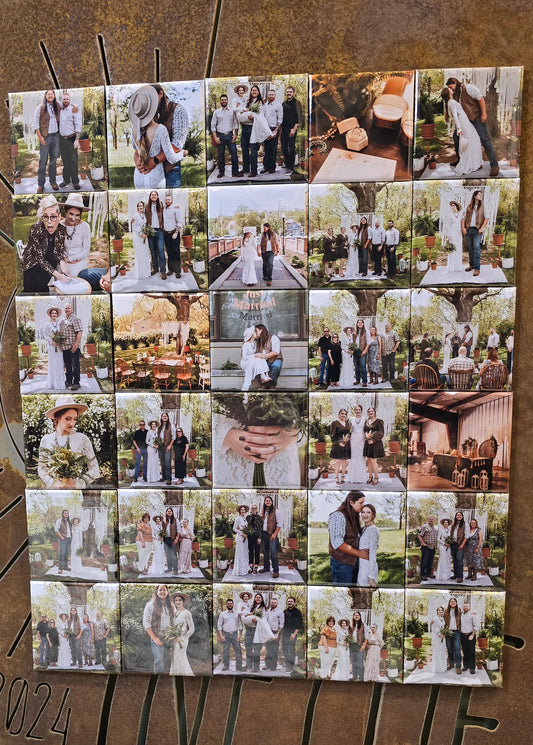 Custom 2"x2" Photo Magnets (set of 9)