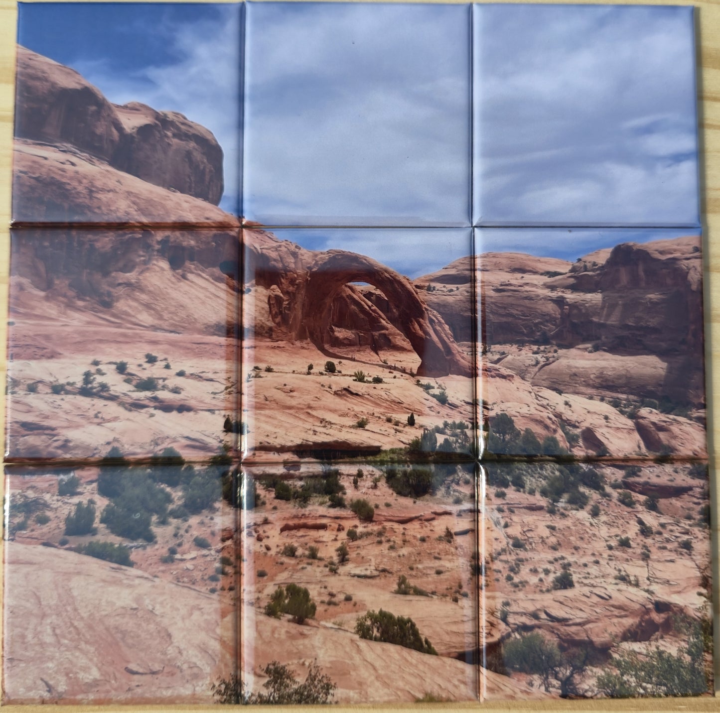 Custom 9 Piece Puzzle Photo Magnets