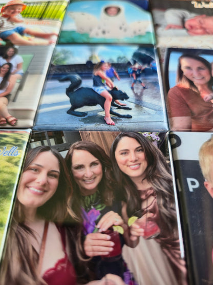 Custom 2"x2" Square Photo Magnets (set of 9)