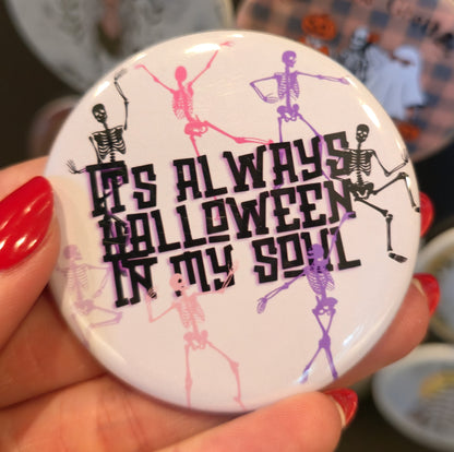 Halloween Magnet Set - Round