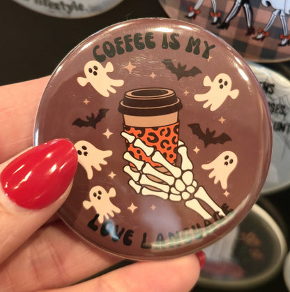 Halloween Magnet Set - Round