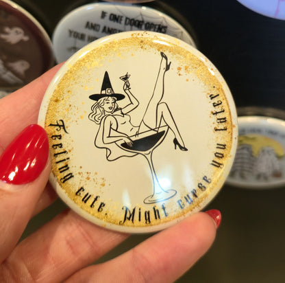 Halloween Magnet Set - Round