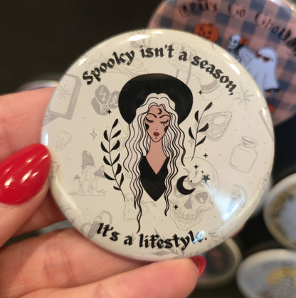 Halloween Magnet Set - Round